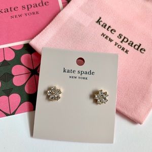 NWT! Kate Spade Flower Studs